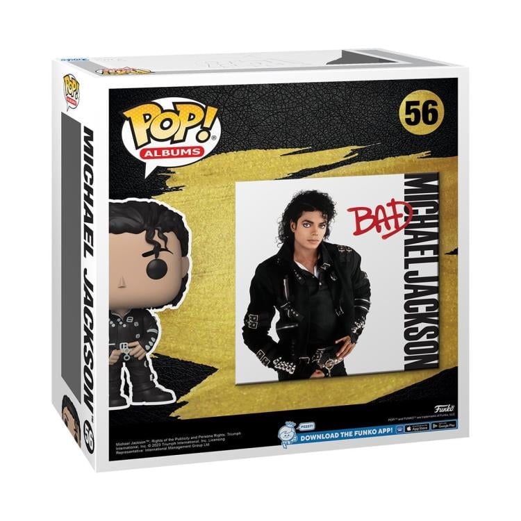 Funko POP! ALBUMS マイケルジャクソン BAD フィギュア 56 Michael Jackson Pop! Albums #56 Bad
