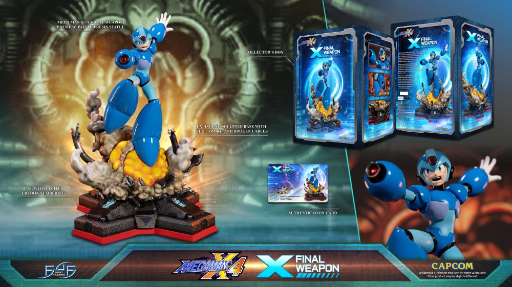 Mega Man X4 X (Final Weapon) Limited Edition Statue Gallery Image 4