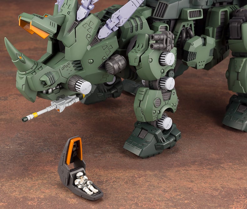 Zoids Highend Master Model Green Horn AB 1/72 Scale Model Kit