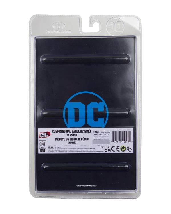 Batman: Fighting the Frozen Page Punchers Batman 7" Figure with Comic Gallery Image 13