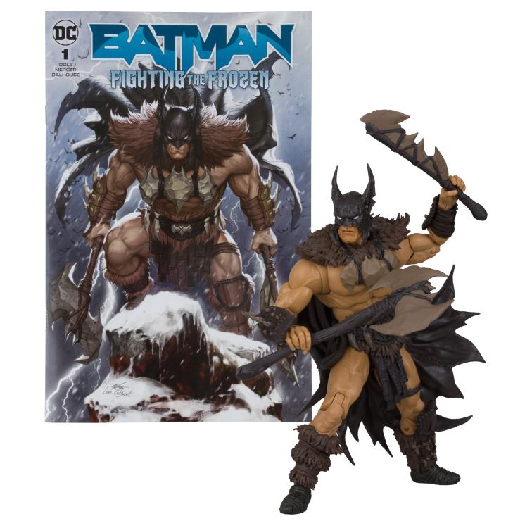 Batman: Fighting the Frozen Page Punchers Batman 7" Figure with Comic Gallery Image 8