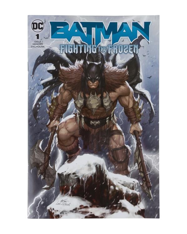 Batman: Fighting the Frozen Page Punchers Batman 7" Figure with Comic Gallery Image 9