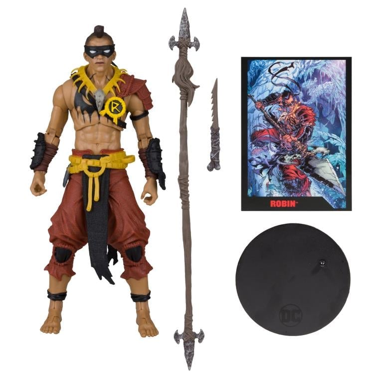 Batman: Fighting the Frozen Page Punchers Robin 7" Figure with Comic Gallery Image 11