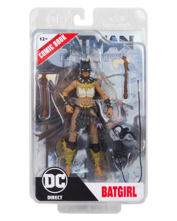 Batman: Fighting the Frozen Page Punchers Batgirl 7" Figure with Comic Gallery Image 12