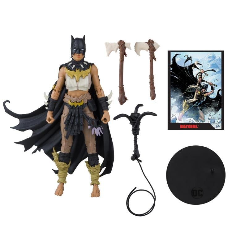 Batman: Fighting the Frozen Page Punchers Batgirl 7" Figure with Comic Gallery Image 11