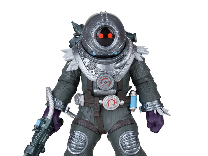 Batman: Fighting the Frozen Page Punchers Mr. Freeze 7" Figure with Comic Gallery Image 1