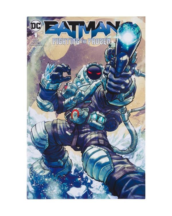 Batman: Fighting the Frozen Page Punchers Mr. Freeze 7" Figure with Comic Gallery Image 10