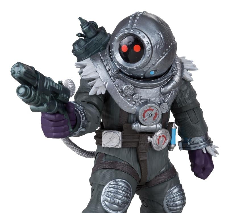 Batman: Fighting the Frozen Page Punchers Mr. Freeze 7" Figure with Comic Gallery Image 8
