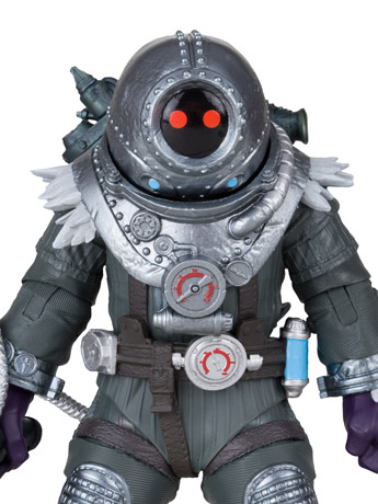 Batman: Fighting the Frozen Page Punchers Mr. Freeze 7" Figure with Comic Gallery Image 2