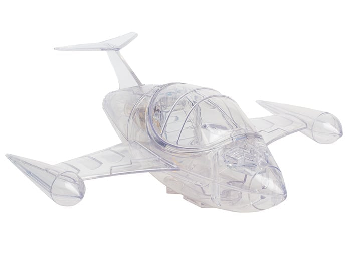 DC Comics DC Super Powers The Invisible Jet Vehicle Gallery Image 1