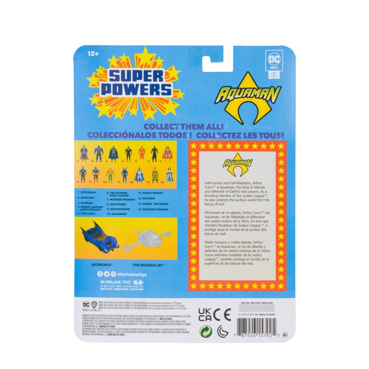 DC Comics DC Super Powers Aquaman 4" Action Figure Gallery Image 10