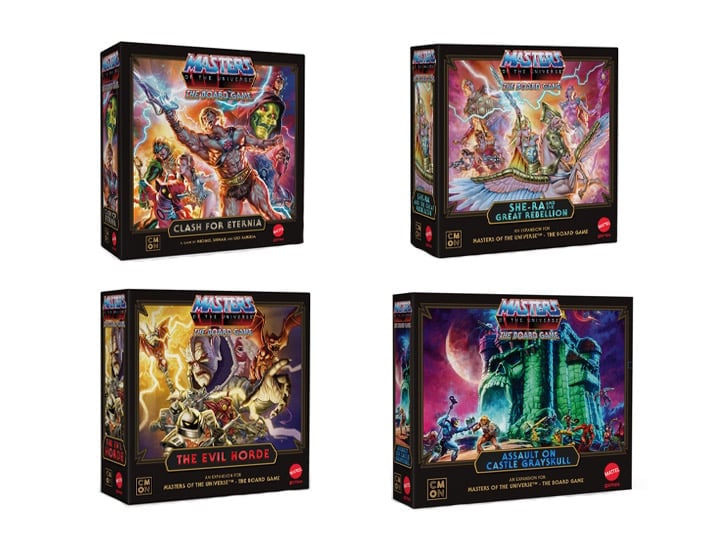 Masters of the Universe: The Board Game Base Game and Expansions Set Gallery Image 1