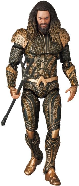 Zack Snyder's Justice League MAFEX No.209 Aquaman Action Figure Gallery Image 6