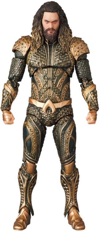 Zack Snyder's Justice League MAFEX No.209 Aquaman Action Figure Gallery Image 7