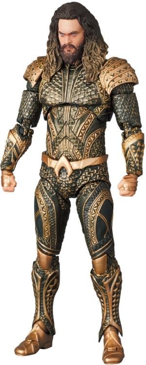 Zack Snyder's Justice League MAFEX No.209 Aquaman Action Figure Gallery Image 8