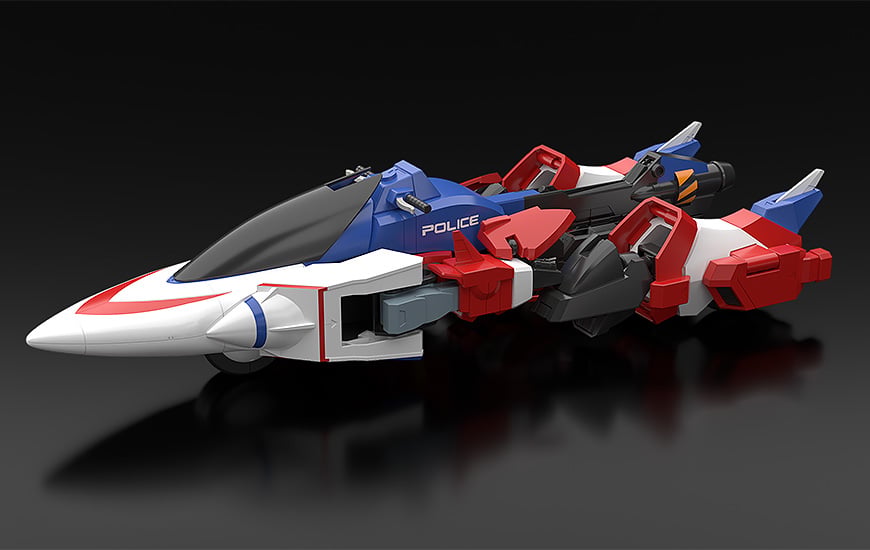 Armored Police Metal Jack Moderoid Hyper Red Jack Armor Model Kit Gallery Image 9