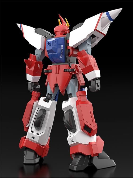 Armored Police Metal Jack Moderoid Hyper Red Jack Armor Model Kit Gallery Image 6