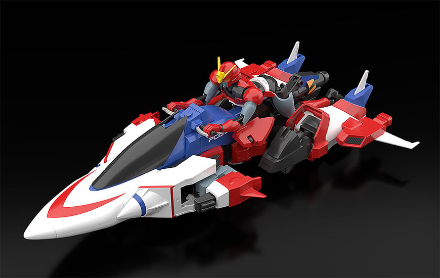 Armored Police Metal Jack Moderoid Hyper Red Jack Armor Model Kit Gallery Image 10