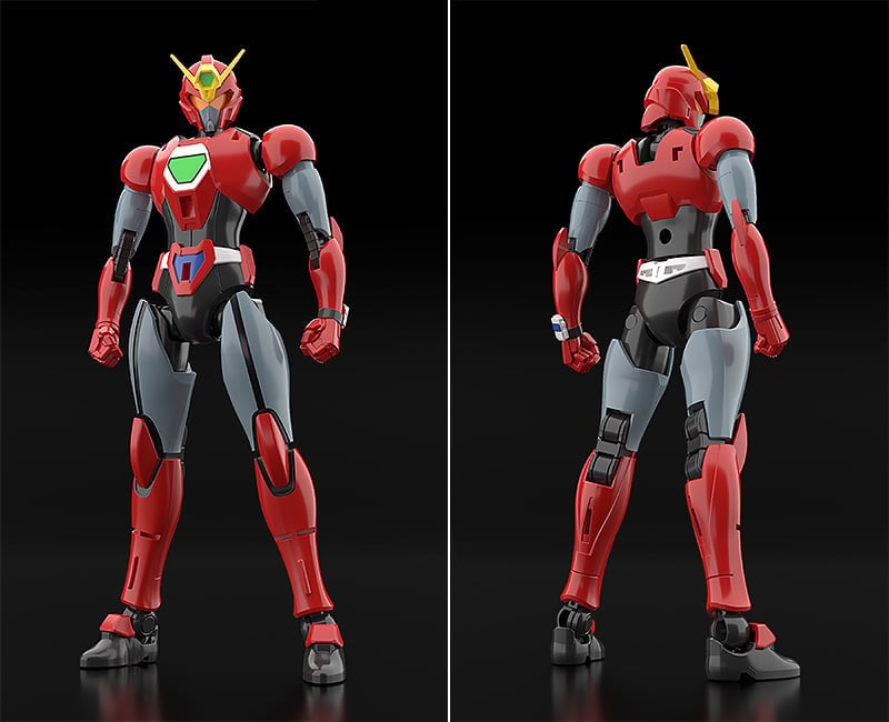 Armored Police Metal Jack Moderoid Hyper Red Jack Armor Model Kit Gallery Image 8