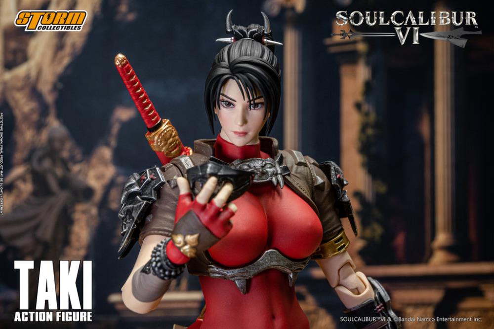 Soulcalibur VI Taki 1/12 Scale BBTS Exclusive Action Figure Gallery Image 14
