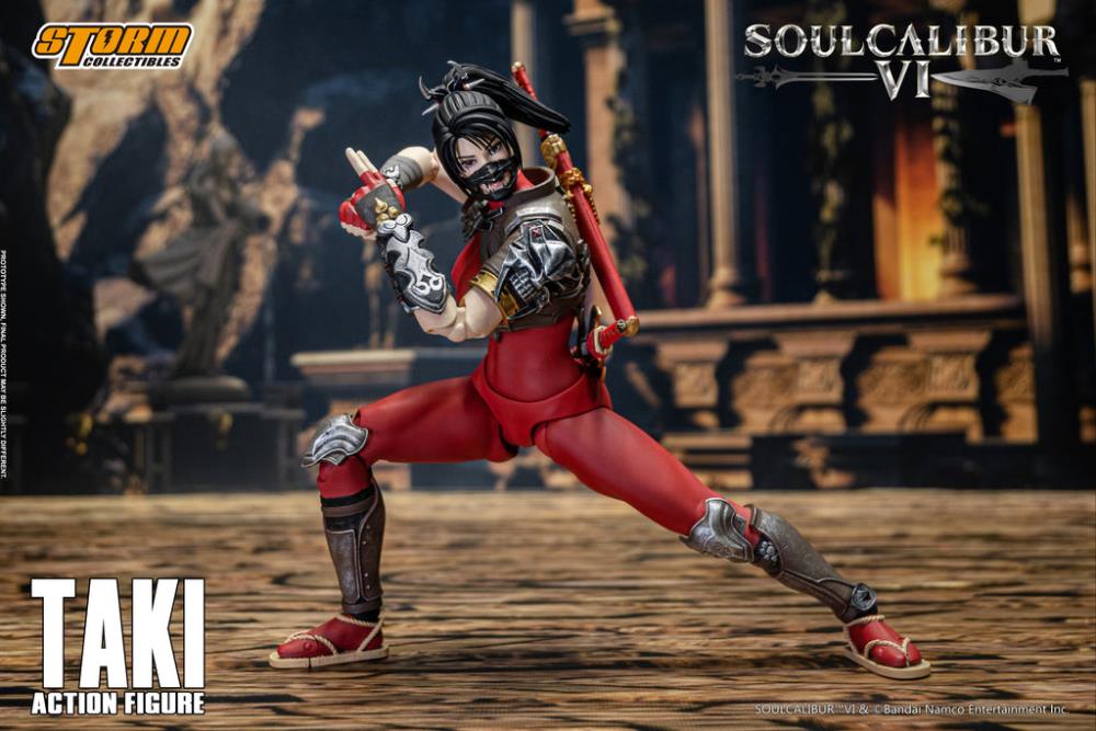 Soulcalibur VI Taki 1/12 Scale BBTS Exclusive Action Figure Gallery Image 9