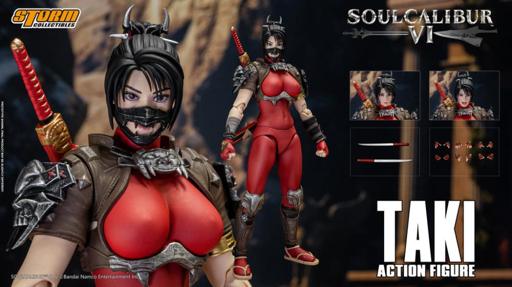 Soulcalibur VI Taki 1/12 Scale BBTS Exclusive Action Figure Gallery Image 21