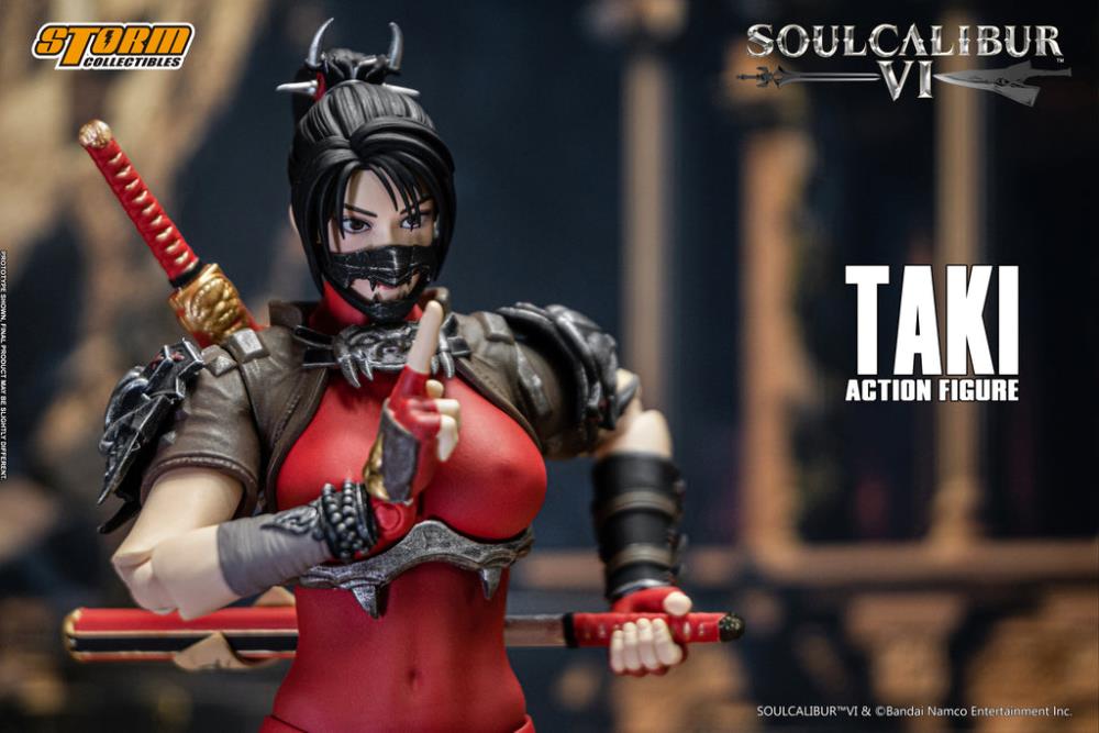 Soulcalibur VI Taki 1/12 Scale BBTS Exclusive Action Figure Gallery Image 19