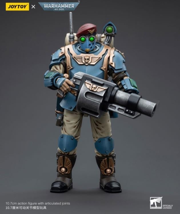 Warhammer 40k Astra Militarum Tempestus Scions Command Squad 55th Kappic Eagles Grenadier 1/18 Scale Figure Gallery Image 3