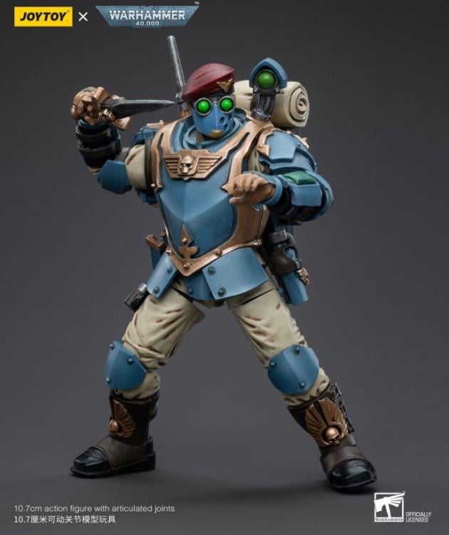 Warhammer 40k Astra Militarum Tempestus Scions Command Squad 55th Kappic Eagles Grenadier 1/18 Scale Figure Gallery Image 4