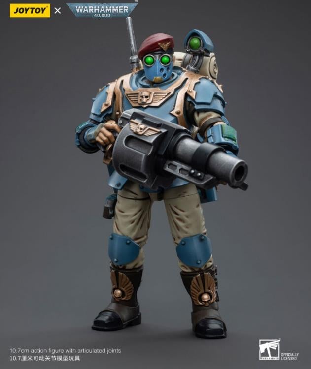 Warhammer 40k Astra Militarum Tempestus Scions Command Squad 55th Kappic Eagles Grenadier 1/18 Scale Figure Gallery Image 8