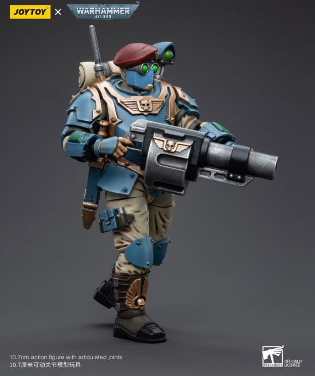 Warhammer 40k Astra Militarum Tempestus Scions Command Squad 55th Kappic Eagles Grenadier 1/18 Scale Figure Gallery Image 5