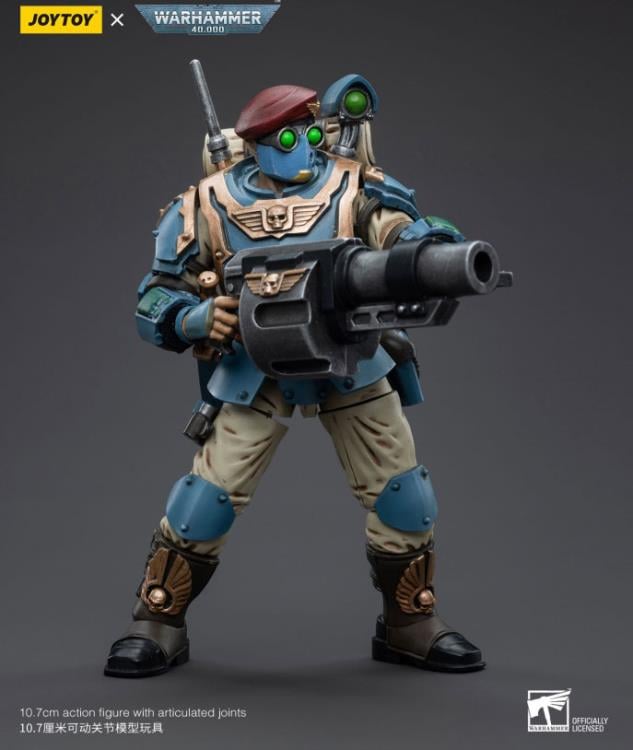 Warhammer 40k Astra Militarum Tempestus Scions Command Squad 55th Kappic Eagles Grenadier 1/18 Scale Figure Gallery Image 7