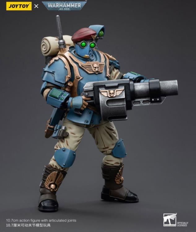 Warhammer 40k Astra Militarum Tempestus Scions Command Squad 55th Kappic Eagles Grenadier 1/18 Scale Figure Gallery Image 6