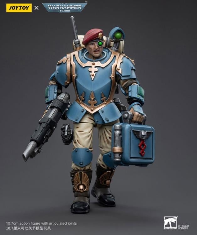 Warhammer 40k Astra Militarum Tempestus Scions Command Squad 55th Kappic Eagles Medic 1/18 Scale Figure Gallery Image 5