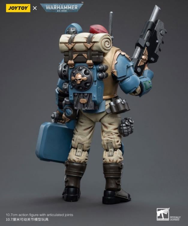 Warhammer 40k Astra Militarum Tempestus Scions Command Squad 55th Kappic Eagles Medic 1/18 Scale Figure Gallery Image 9