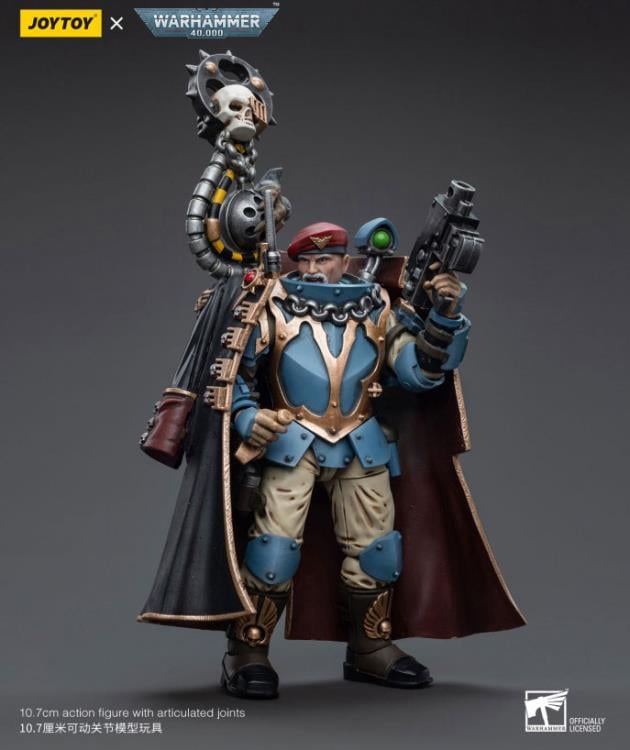 Warhammer 40k Astra Militarum Tempestus Scions Command Squad 55th Kappic Eagles Tempestor Prime 1/18 Scale Figure Gallery Image 4