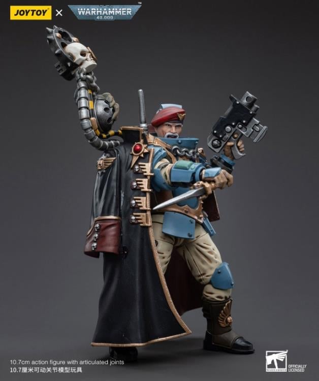 Warhammer 40k Astra Militarum Tempestus Scions Command Squad 55th Kappic Eagles Tempestor Prime 1/18 Scale Figure Gallery Image 6
