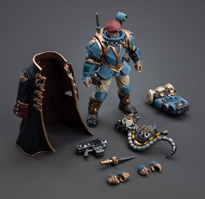 Warhammer 40k Astra Militarum Tempestus Scions Command Squad 55th Kappic Eagles Tempestor Prime 1/18 Scale Figure Gallery Image 10