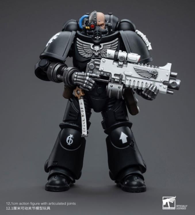 Warhammer 40k Iron Hands Intercessors Brother Gravak 1/18 Scale Figure Gallery Image 3