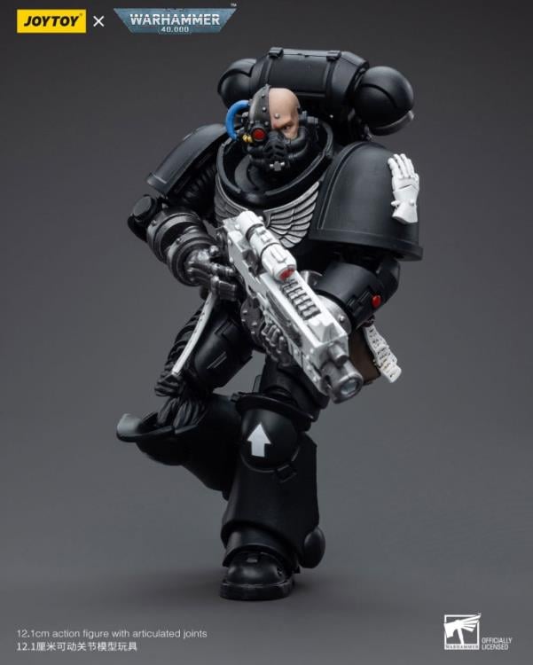 Warhammer 40k Iron Hands Intercessors Brother Gravak 1/18 Scale Figure Gallery Image 5
