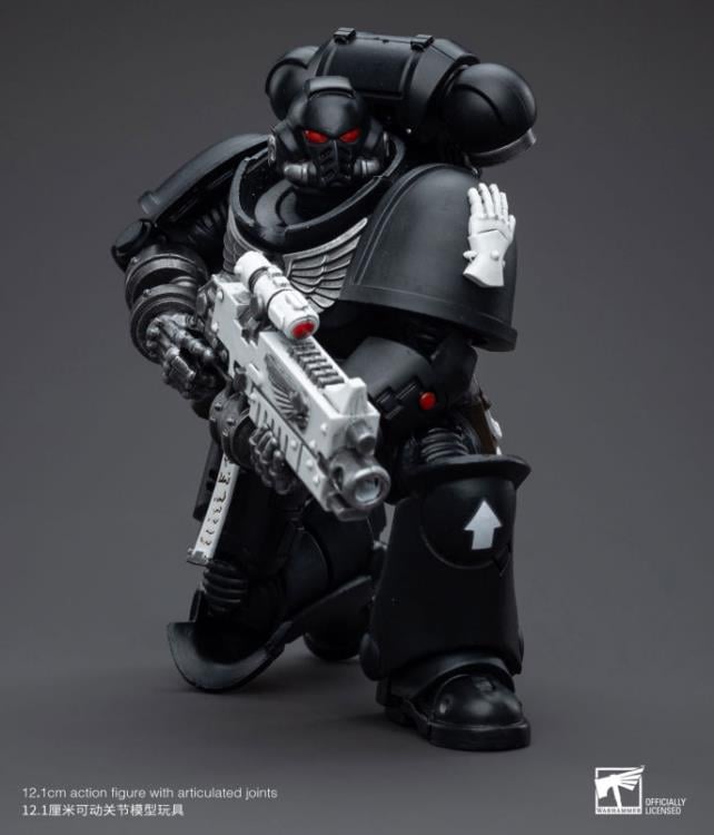 Warhammer 40k Iron Hands Intercessors Brother Gravak 1/18 Scale Figure Gallery Image 8