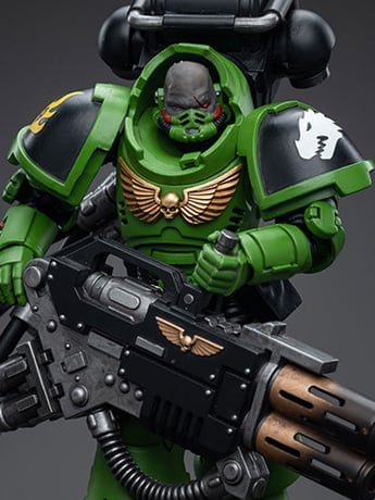 Warhammer 40K Salamanders Eradicators Brother Xavak 1/18 Scale Action Figure Gallery Image 2