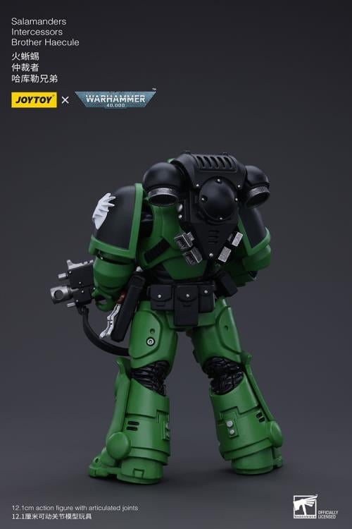 Warhammer 40k Salamanders Intercessors Brother Haecule 1/18 Scale Action Figure Gallery Image 5