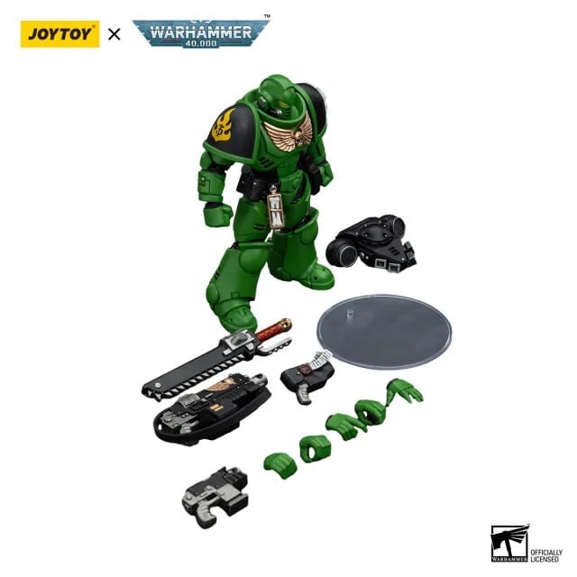 Warhammer 40k Salamanders Intercessors Brother Haecule 1/18 Scale Action Figure Gallery Image 10