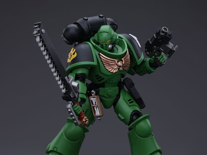 Warhammer 40k Salamanders Intercessors Brother Haecule 1/18 Scale Action Figure Gallery Image 1