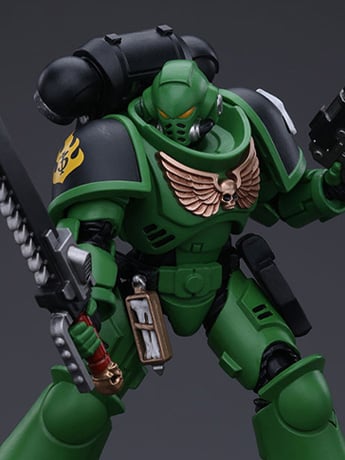 Warhammer 40k Salamanders Intercessors Brother Haecule 1/18 Scale Action Figure Gallery Image 2