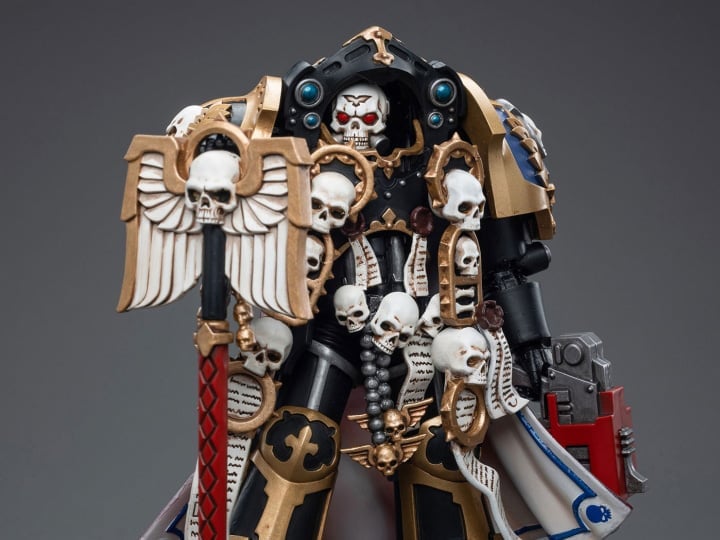 Warhammer 40K Ultramarines Terminator Chaplain Brother Vanius 1/18 Scale Figure Gallery Image 1