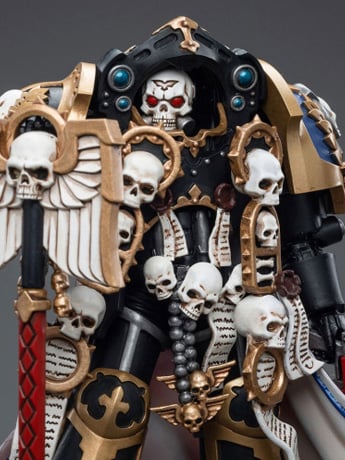 Warhammer 40K Ultramarines Terminator Chaplain Brother Vanius 1/18 Scale Figure Gallery Image 2