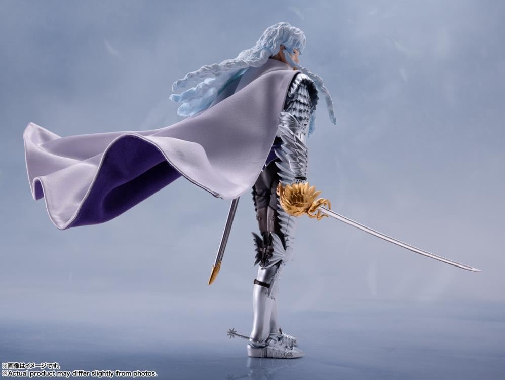 Berserk S.H.Figuarts Griffith (Hawk of Light) Action Figure Gallery Image 4