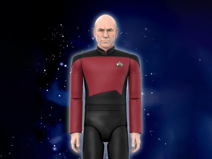Star Trek: The Next Generation ULTIMATES! Captain Picard Action Figure Gallery Image 1